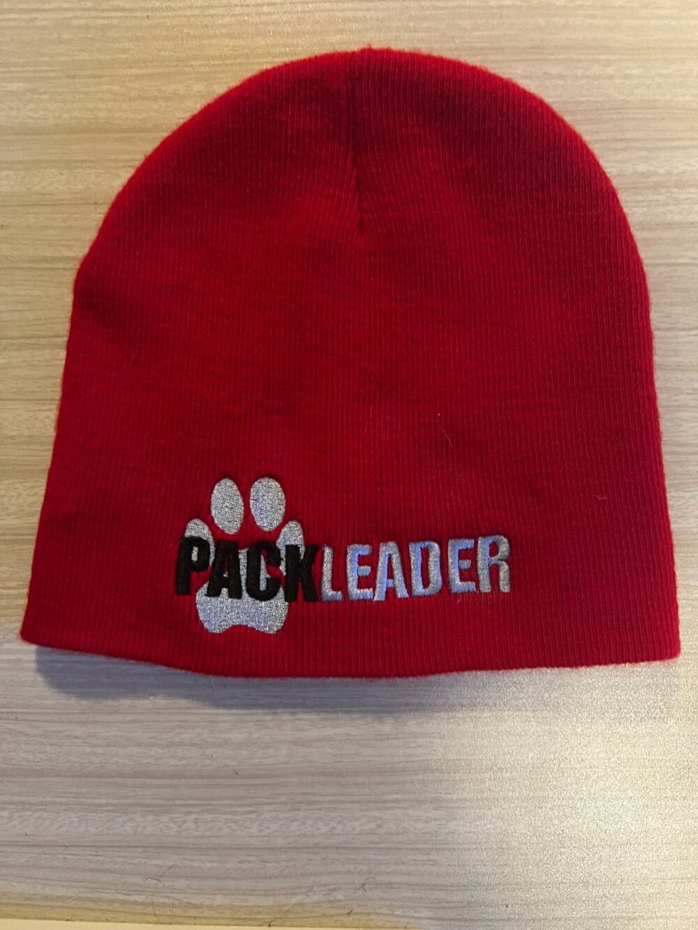 Cesar Milan Vibrant Red Toque NWOT